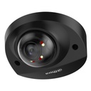 Domo IP H265 4M FULL COLOR WDR Iluminación Dual LED30m/IR30m 2.8mm IK10 IP67 PoE MIC AUDIO E/S AI. Color Negro