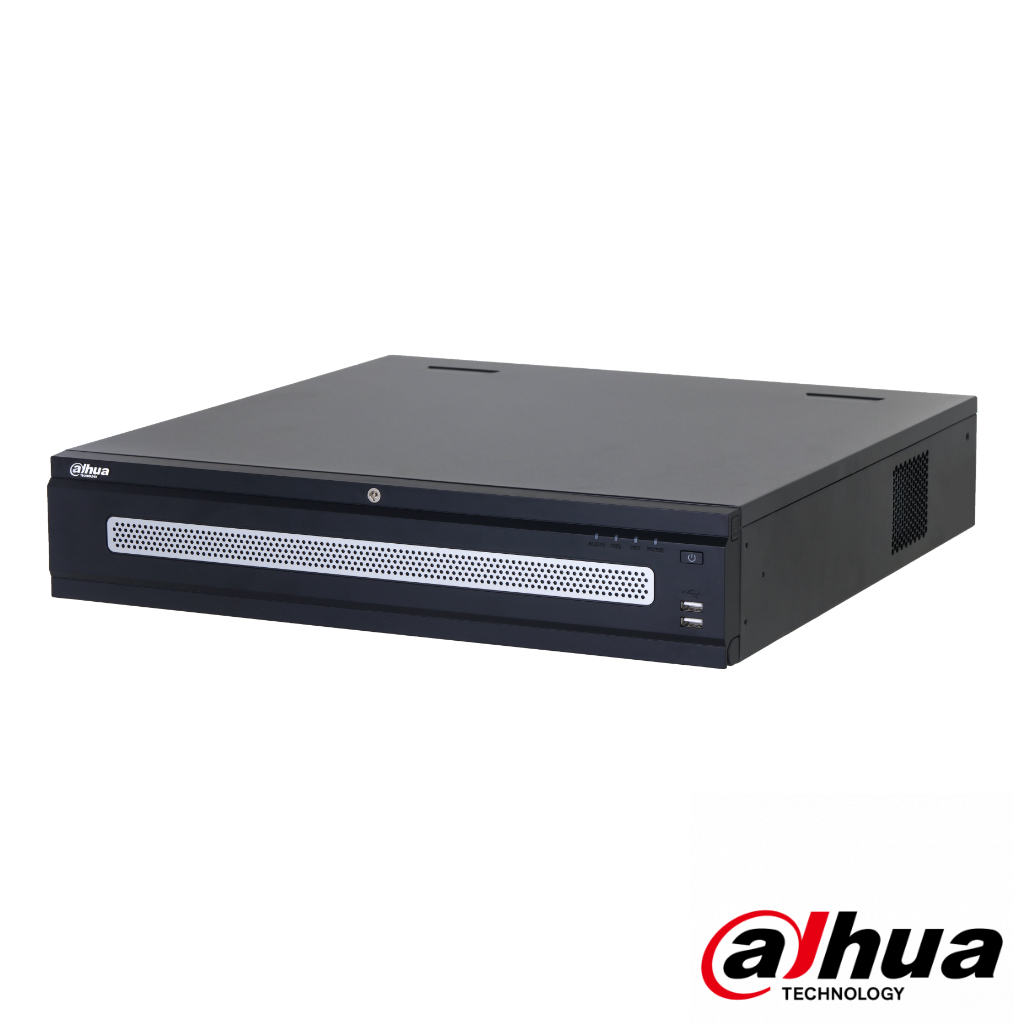 NVR 64ch 1280Mbps 32MP H265 4xHDMI 8HDD E/S RAID 0/1/5/6/10 Reduntdant
