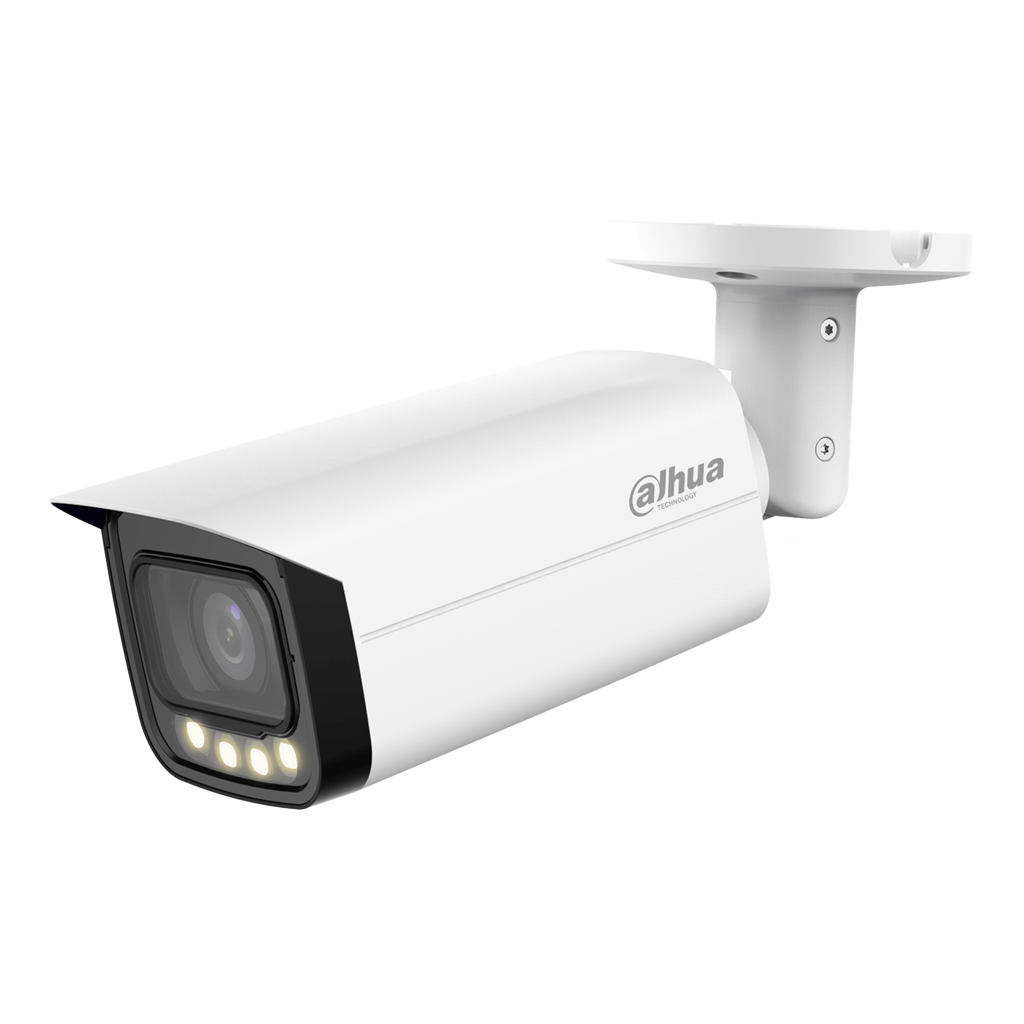 Tubular HDCVI 4EN1 2M 1080P FULL COLOR WDR Starlight LED60m 2.7-13.5 VFM IP67 AUDIO MIC