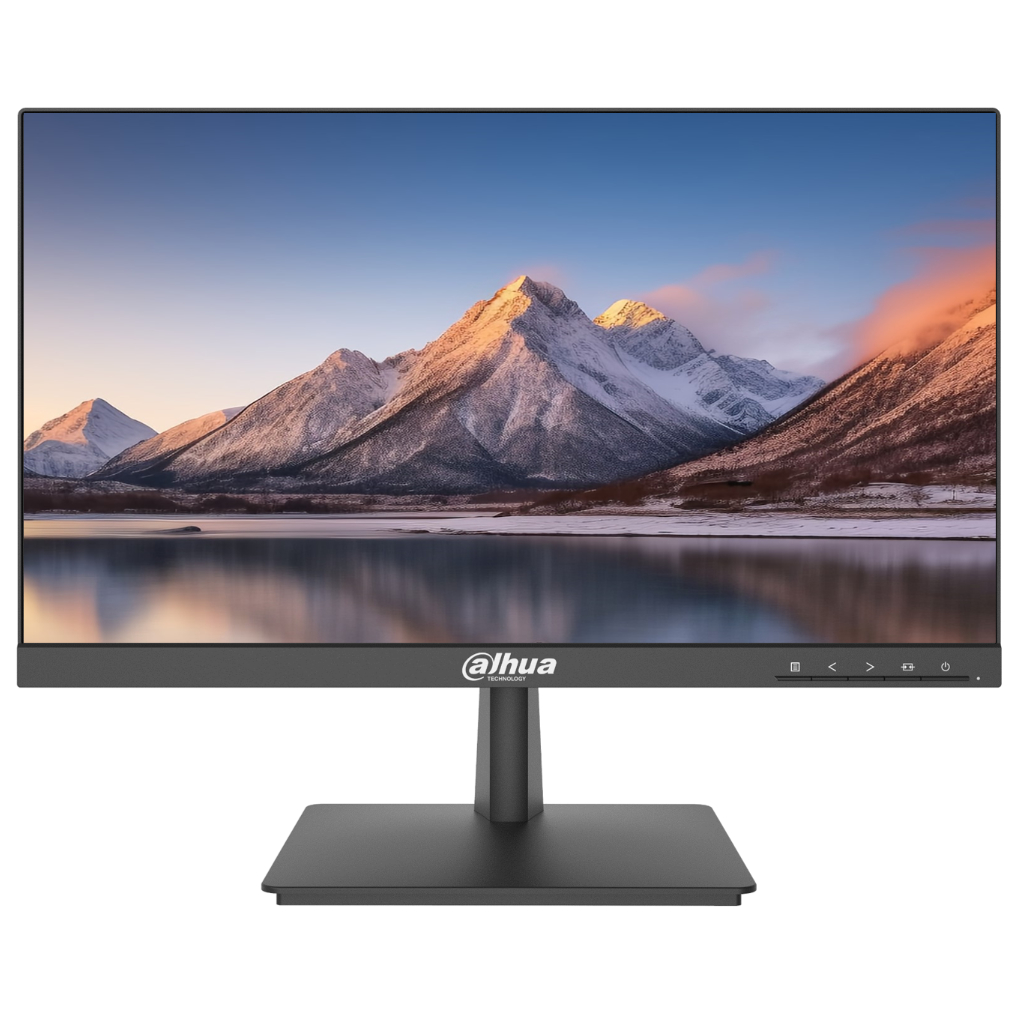 Monitor 21.45" Dahua para Seguridad 24/7 LCD(VA) VGA/HDMI 16:9 1080P