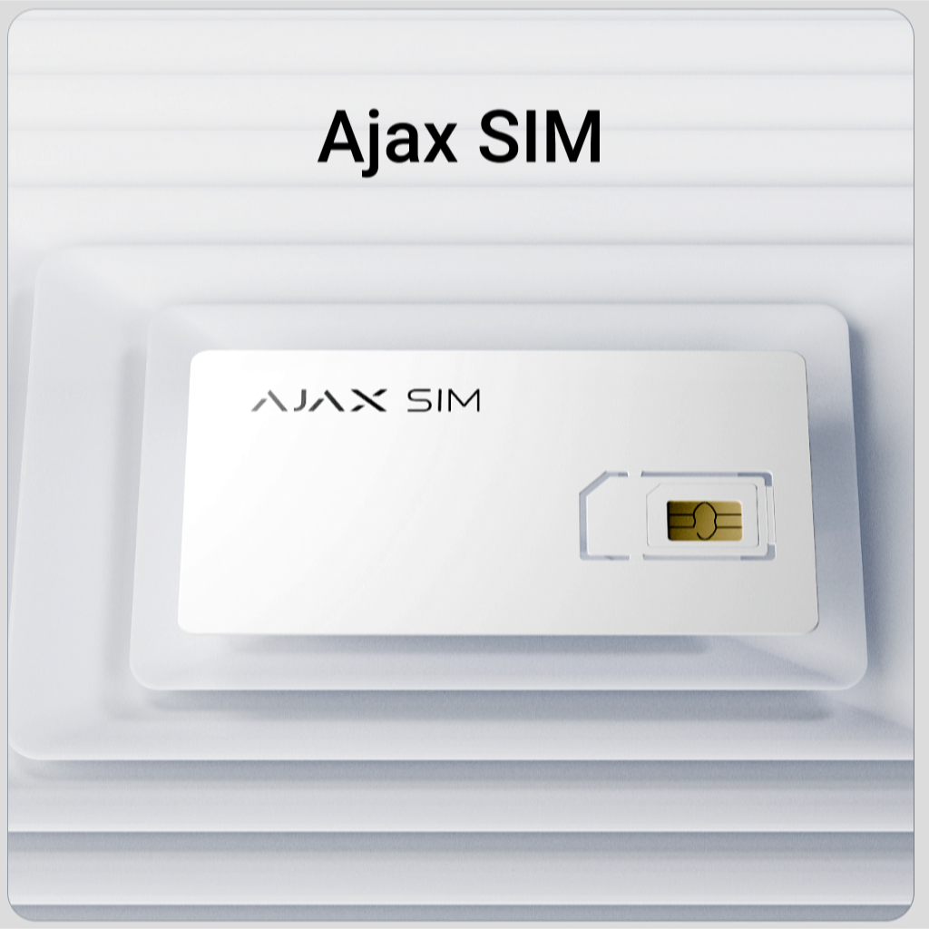 Ajax SIM - Tarjeta SIM de roaming