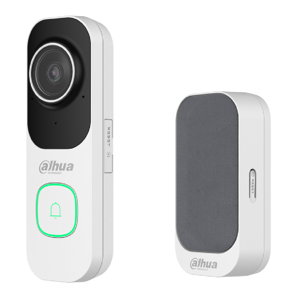 Vídeo Timbre WiFi 4M blanco DB41AW + Timbre WiFi gris DS1AG