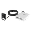Minicámara IP H265 Pinhole 4M WDR 2.8mm AUDIO E/S + Unidad principal AI