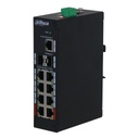 Switch PoE 2.0 8 puertos Gigabit +2SFP Uplink +1RJ45 Uplink Gigabit 120W No_Gestionable Layer2