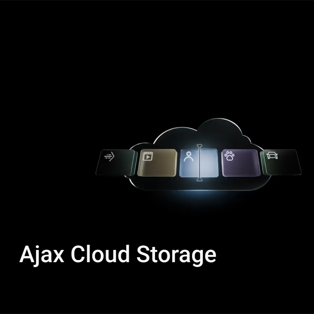 Ajax Cloud Plan de suscripción mensual Premium – 4 camera – 600 min – 7 days