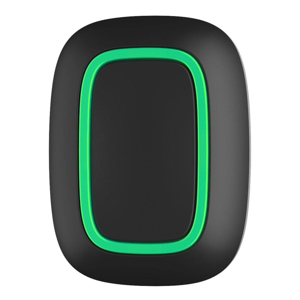 Ajax Superior Button Jeweller. Botón de pánico inalámbrico. Color negro