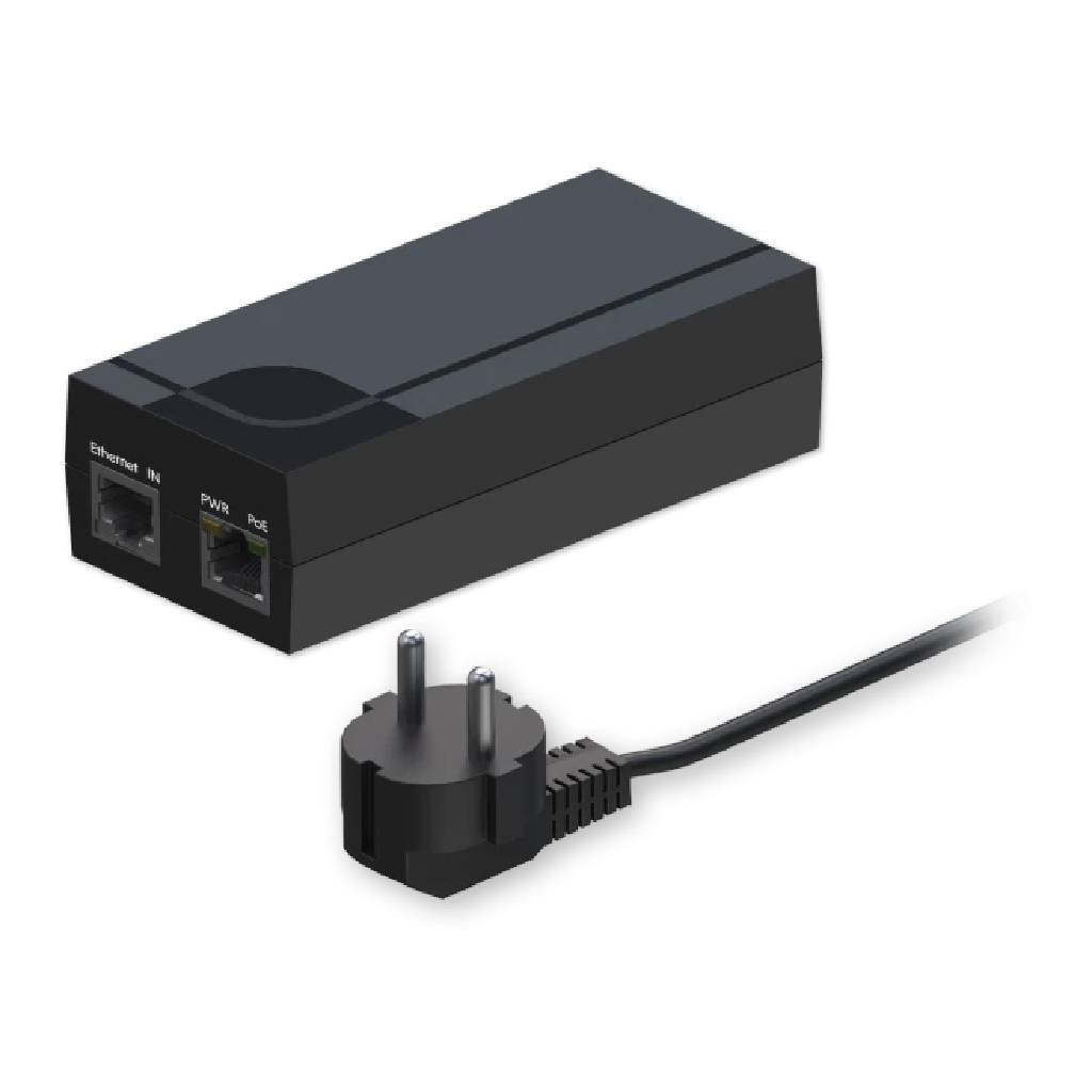 Inyector PoE Teltonika 1 Puerto Gigabit 15W 52V