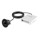 Minicámara IP H265 Pinhole 4M WDR 2.8mm AUDIO E/S + Unidad principal AI
