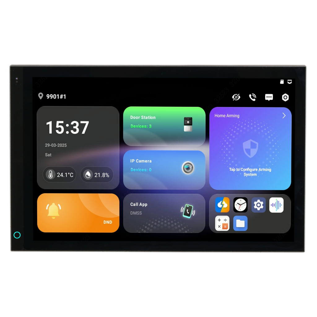 Panel de control interior 10.1" táctil 4-hilos WiFi con Android 14