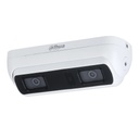 Cámara IP Conteo de Personas H265 4M DUAL-LENS WDR IR20m 2.0mm IP67 IK10 PoE AUDIO MIC/Altavoz E/S