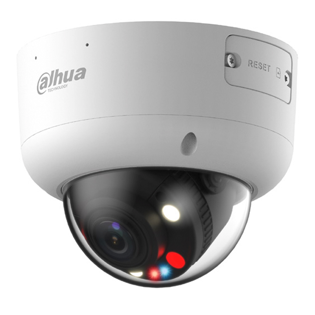 Domo IP TiOC 3.0 H265 5M WDR Iluminación Dual LED40m/IR50m 2.7-13.5VFM IP67 IK10 PoE MIC/Altavoz AUDIO E/S AI