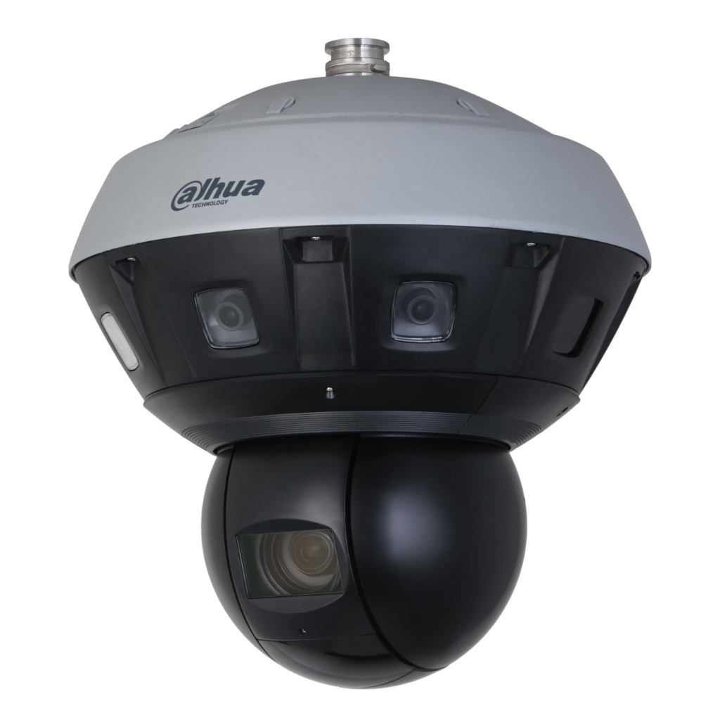 Panorámica 270º 24M Multisensor (6x4M) + Domo PTZ IP 4M H265 IR400m 40X IP66 DC36V AUDIO E/S AI