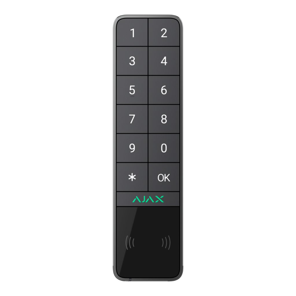 Ajax KeyPad Outdoor Jeweller. Color Grafito