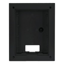 Caja de montaje para insertar para VTO220xF-P. Color negro