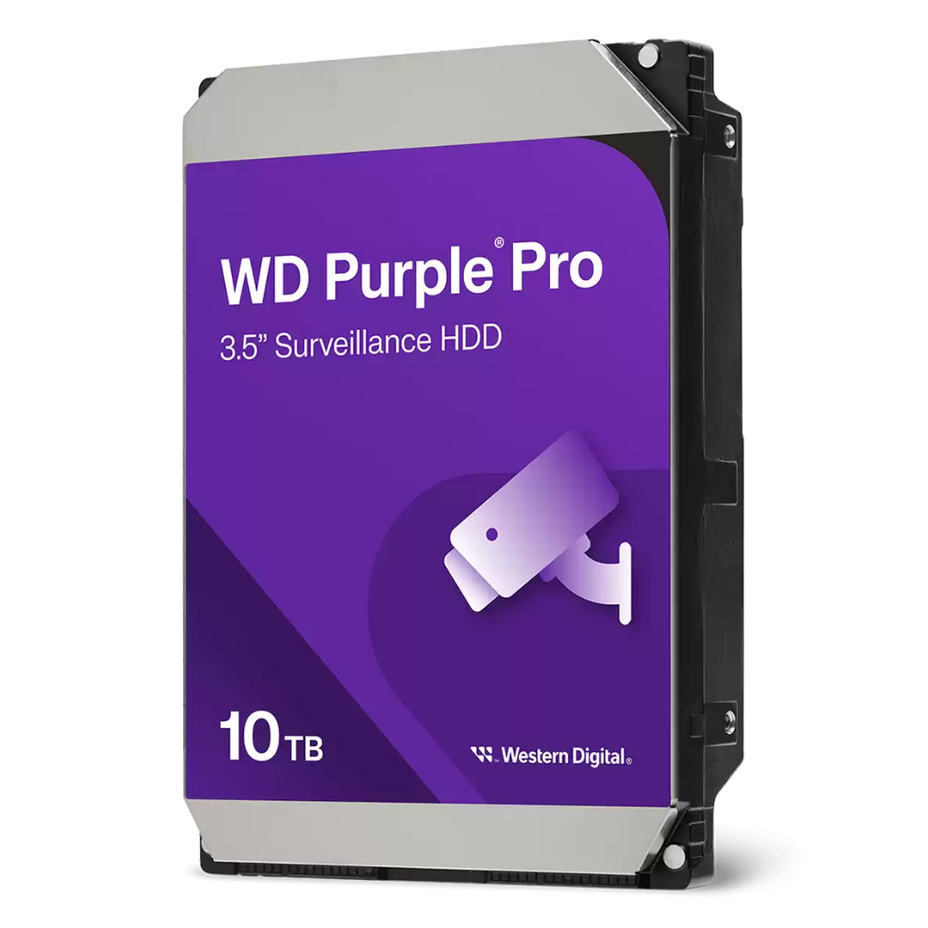 Disco duro 10TB WD Purple PRO para Videovigilancia 3.5" SATA 512MB de caché