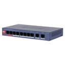 Switch PoE 8 puertos Gigabit + 2RJ45 Uplink Gigabit 110W Gestionable en Cloud Layer2