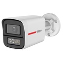 Tubular HDCVI 4EN1 WizColor PRO H265 2M WDR130dB Iluminación Dual LED50m/IR50m 2.8mm IP67 DUALMIC