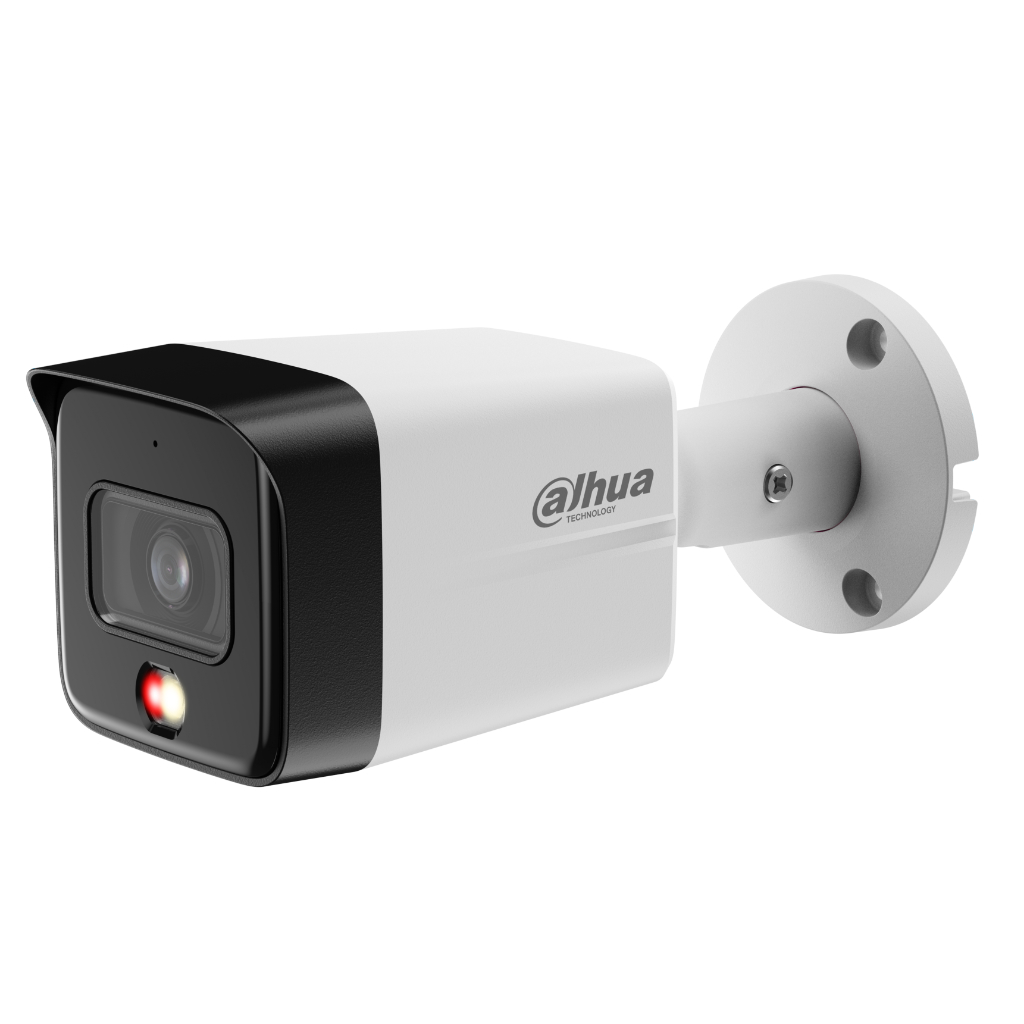 Dahua Lite - Tubular IP H265 6M dWDR Iluminación Dual LED30m/IR30m 2.8mm IP67 PoE MIC AI (detección humana)