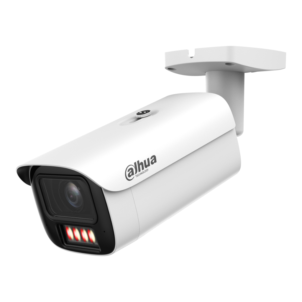 Tubular IP H265 8M WDR Iluminación Dual LED60m/IR60m 2.7-12VFM IK10 IP67 ePoE SD AUDIO MIC E/S AI