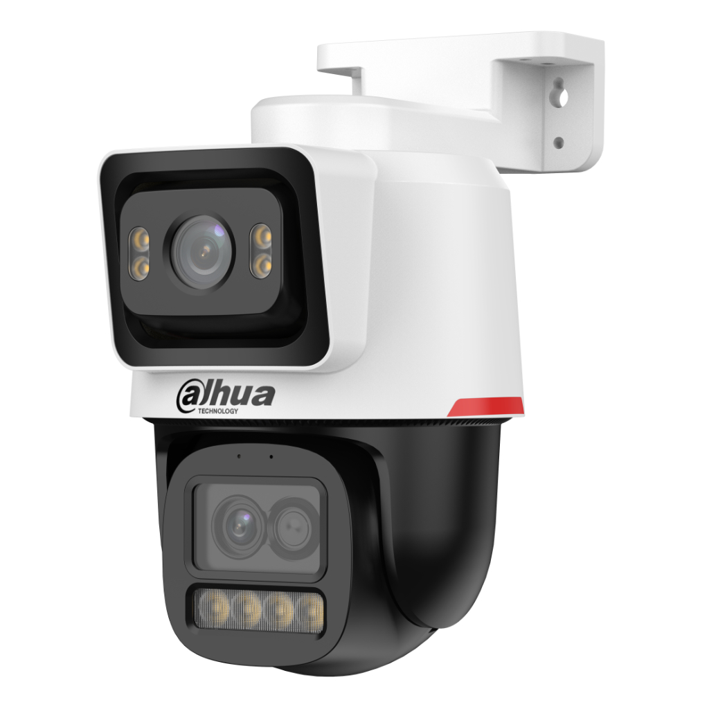 Cámara PT IP WizColor PRO DUAL-LENS 4M+2M H265 LED30m 2.8mm IP66 PoE MIC/Altavoz AI
