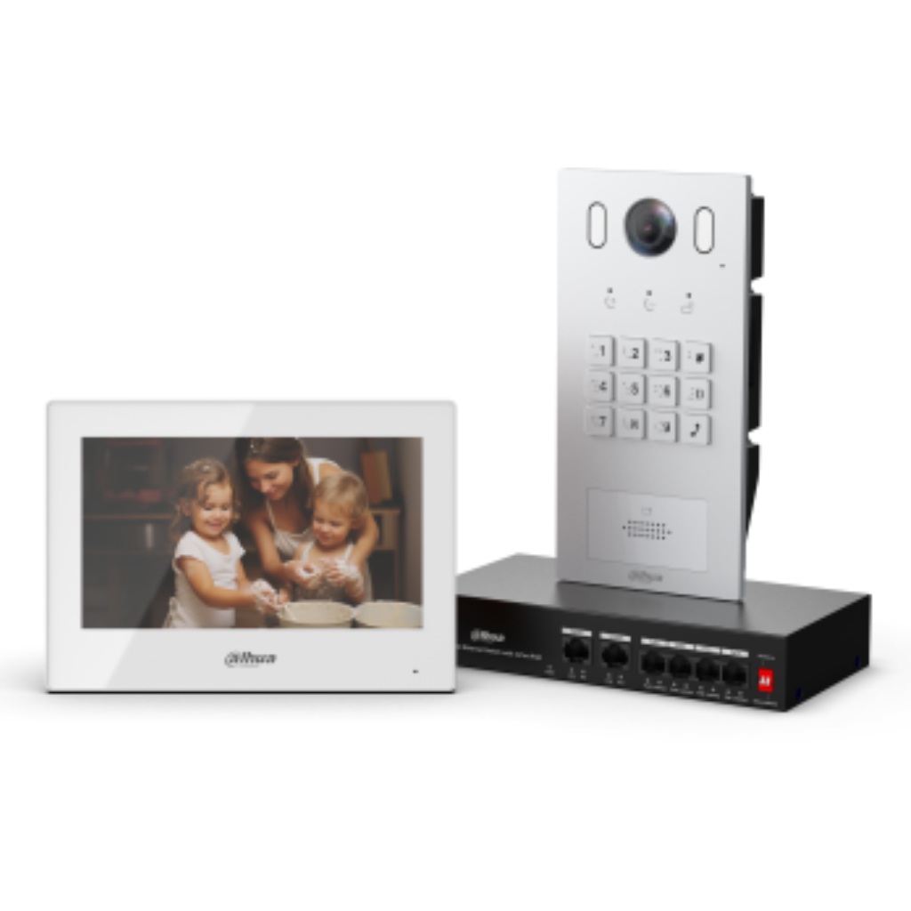 Kit Videoportero IP exterior para Superfície + monitor interior