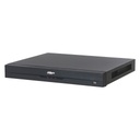 NVR 16ch 448Mbps H265 HDMI 16PoE 2HDD E/S AI
