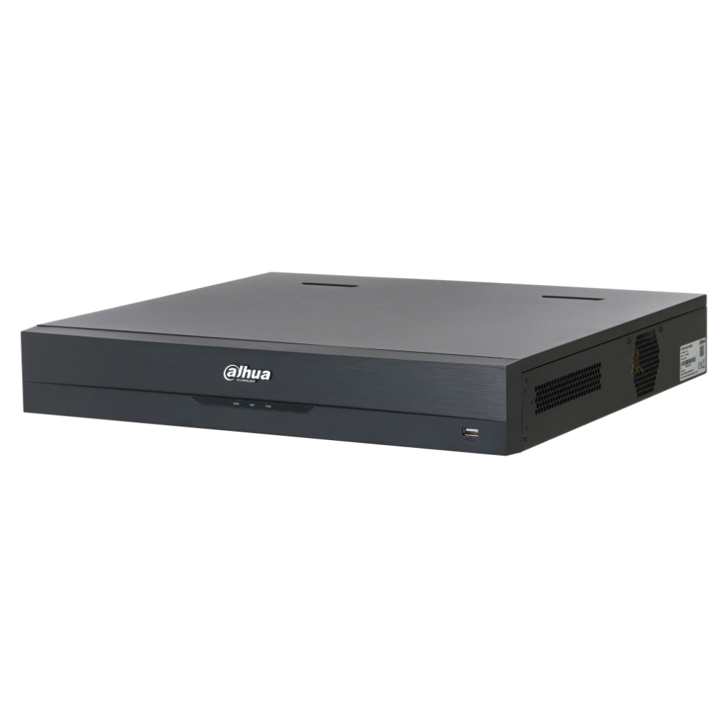 NVR 16ch 448Mbps H265 2xHDMI 4HDD 2RJ45 E/S AI