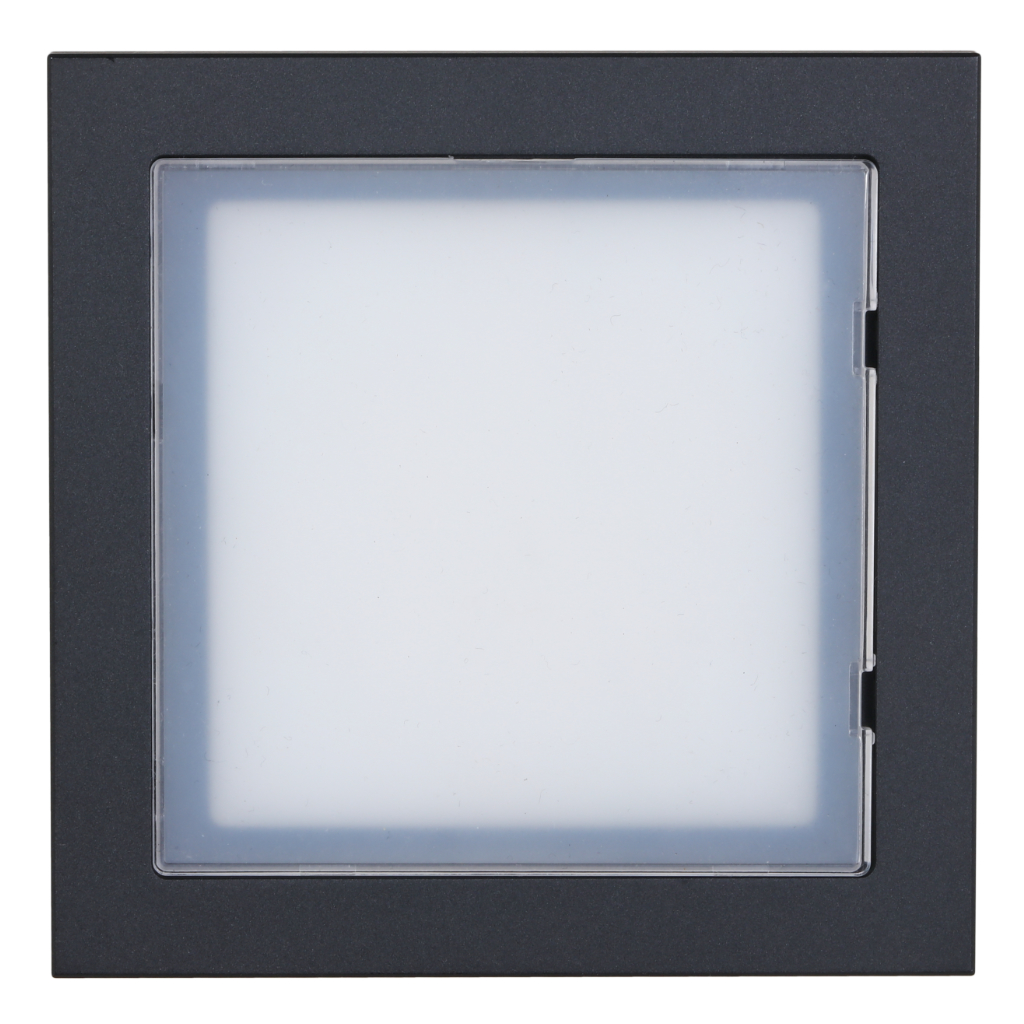 Estación Exterior Modular para Videoportero IP con módulo de información para Series VTO4202F-X. Color negro