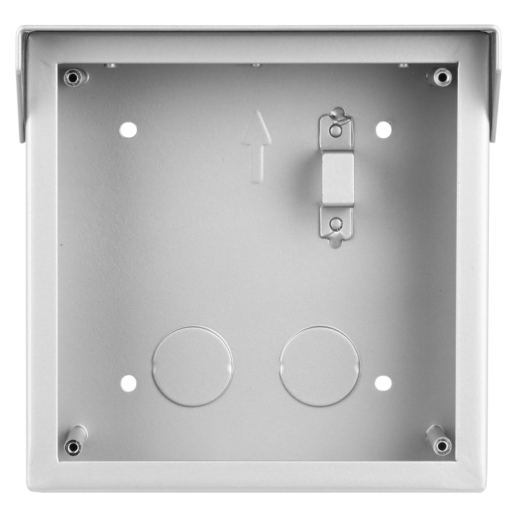 Cubierta para la lluvia montada en superficie para 1 modulo de la serie VTO4xxxF