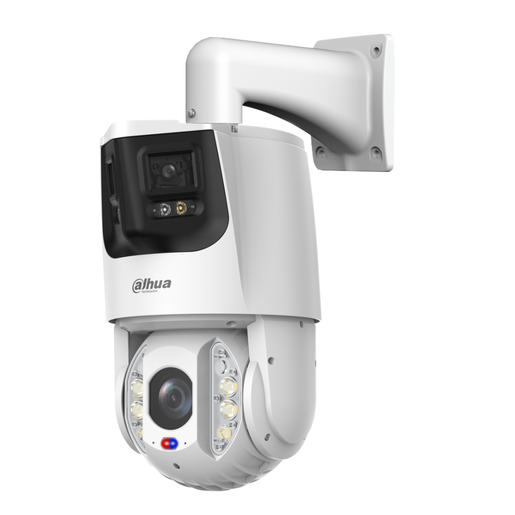 Domo Dual-PTZ IP 8M+4M WDR Iluminación Dual LED100m/IR250m 25x IP67 IK10 PoE++ AUDIO MIC/Altavoz E/S AI