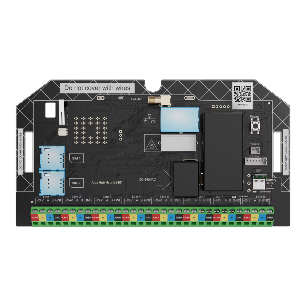 Ajax Superior Hub Hybrid (4G) (without casing)