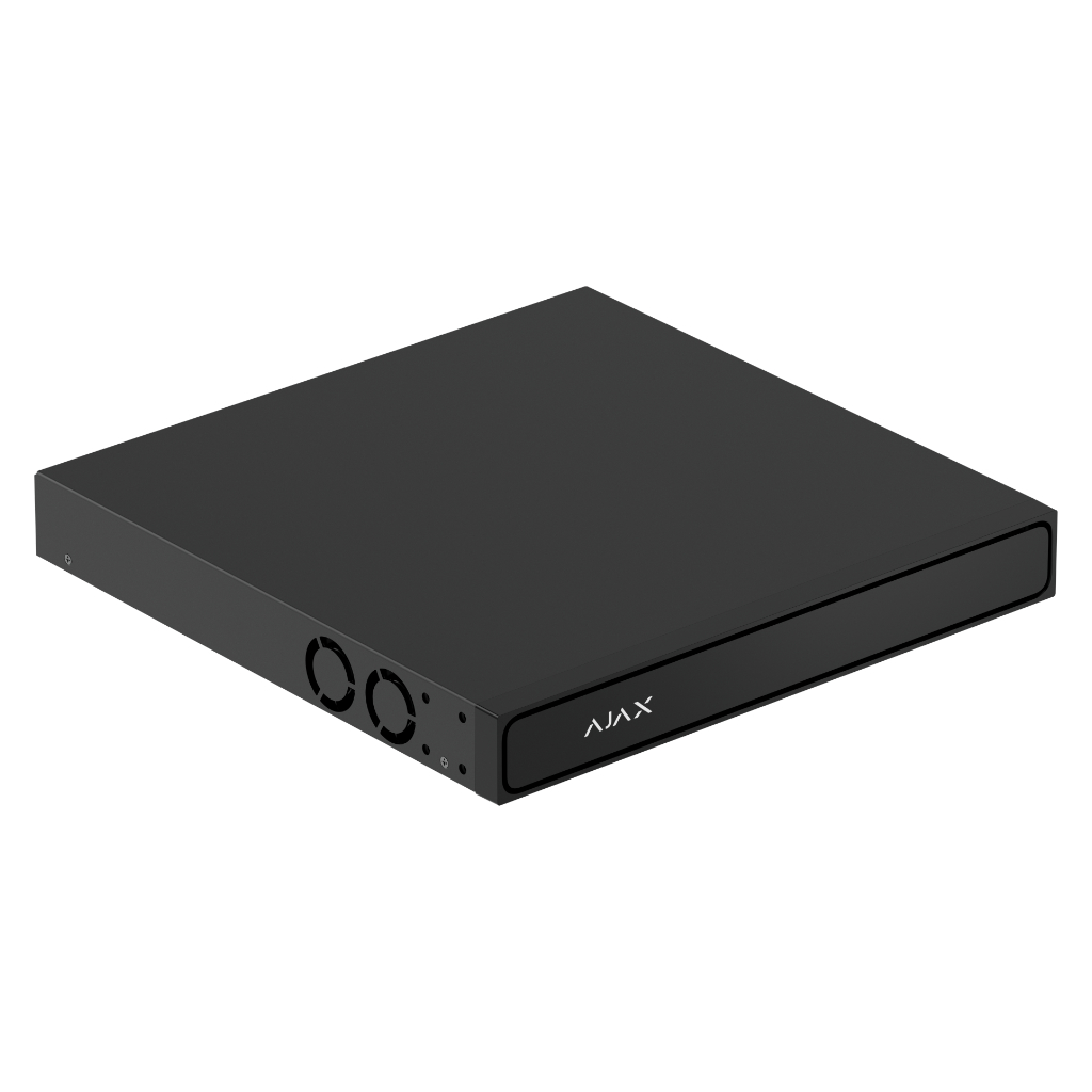 Ajax NVR H2D8PAC (16ch). Color Negro