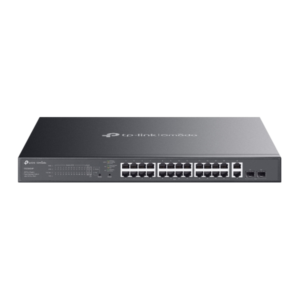 Switch Omada Agile 28 Puertos Gigabit con 24 Puertos PoE+