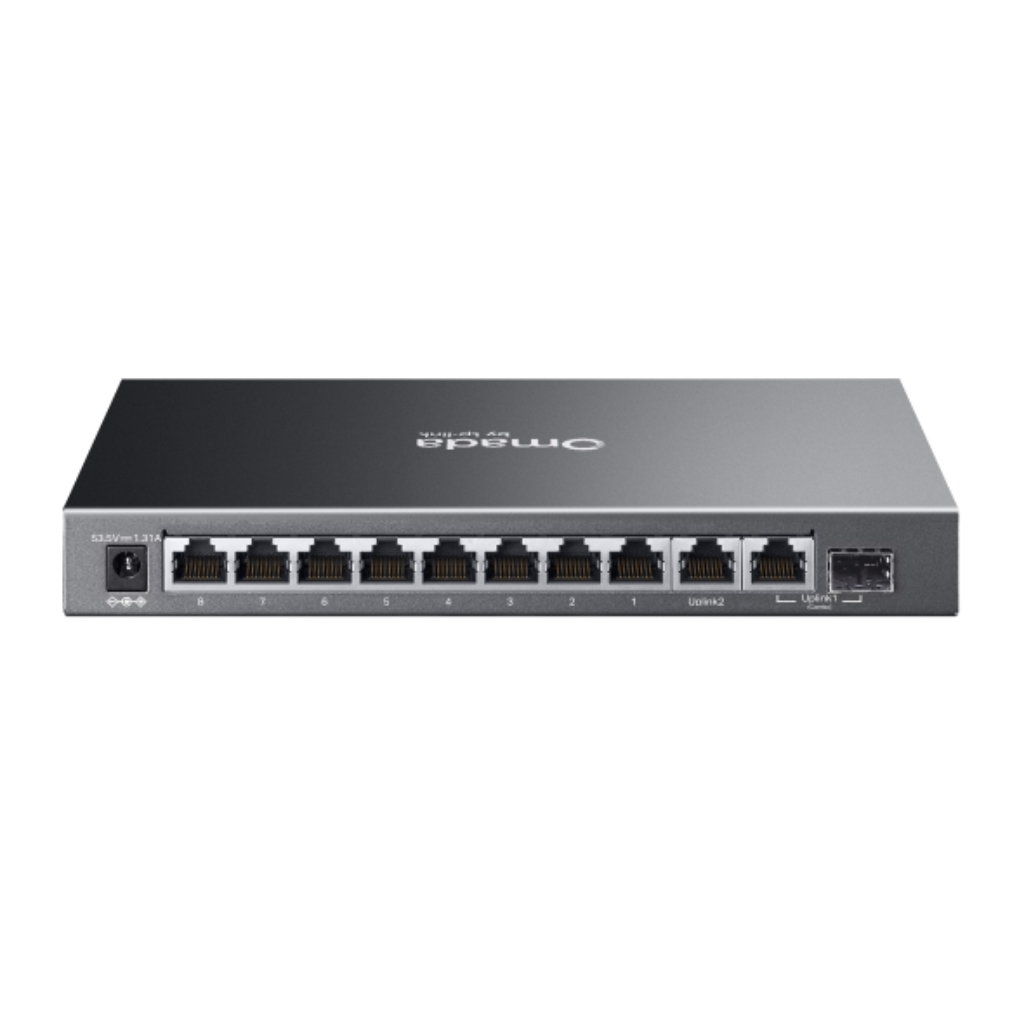 Switch Omada 10 Puertos con 8 Puertos PoE+ Gestionable