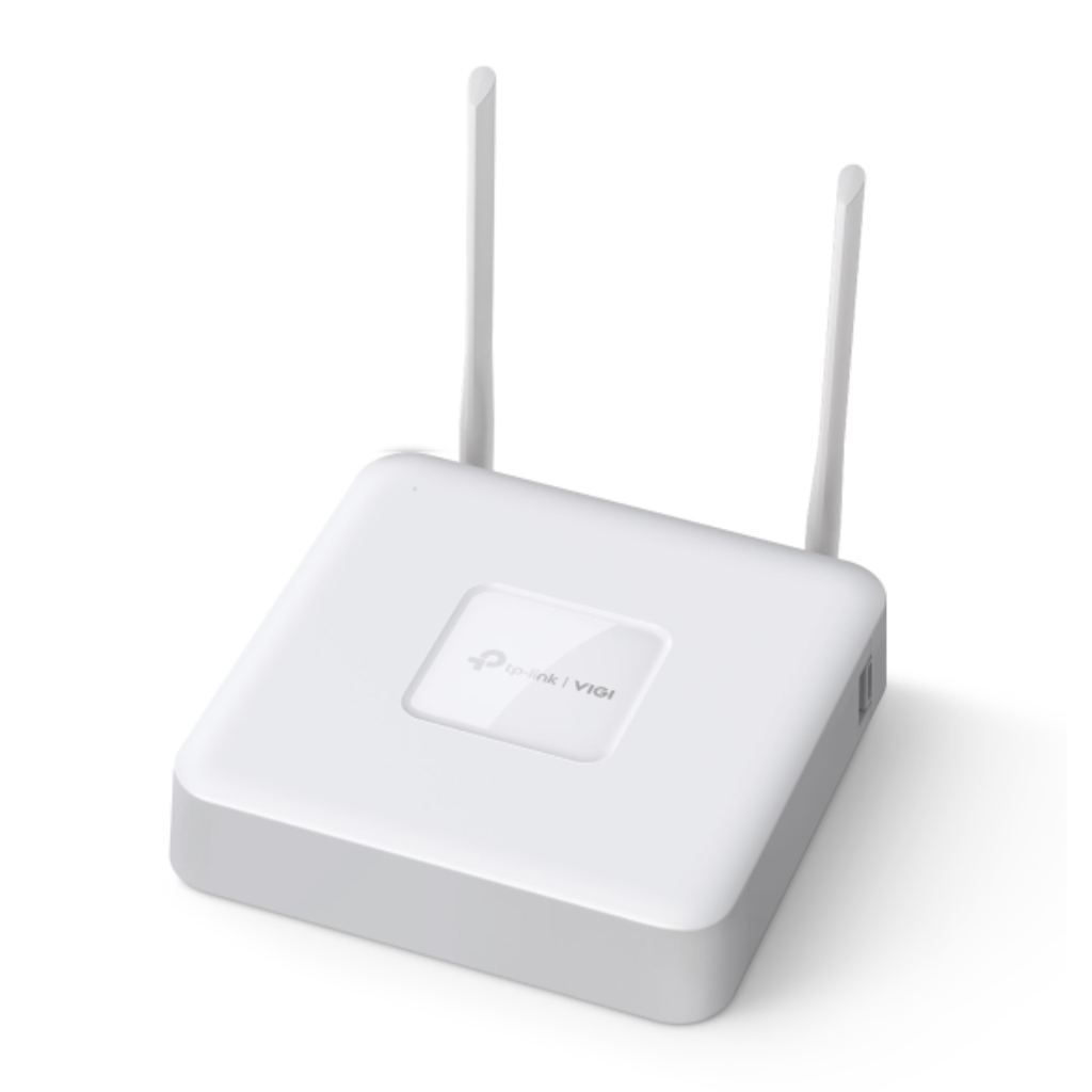 NVR VIGI 8ch 80Mbps H265+ 4K HDMI PoE+ 1HDD WiFi Antena Dual