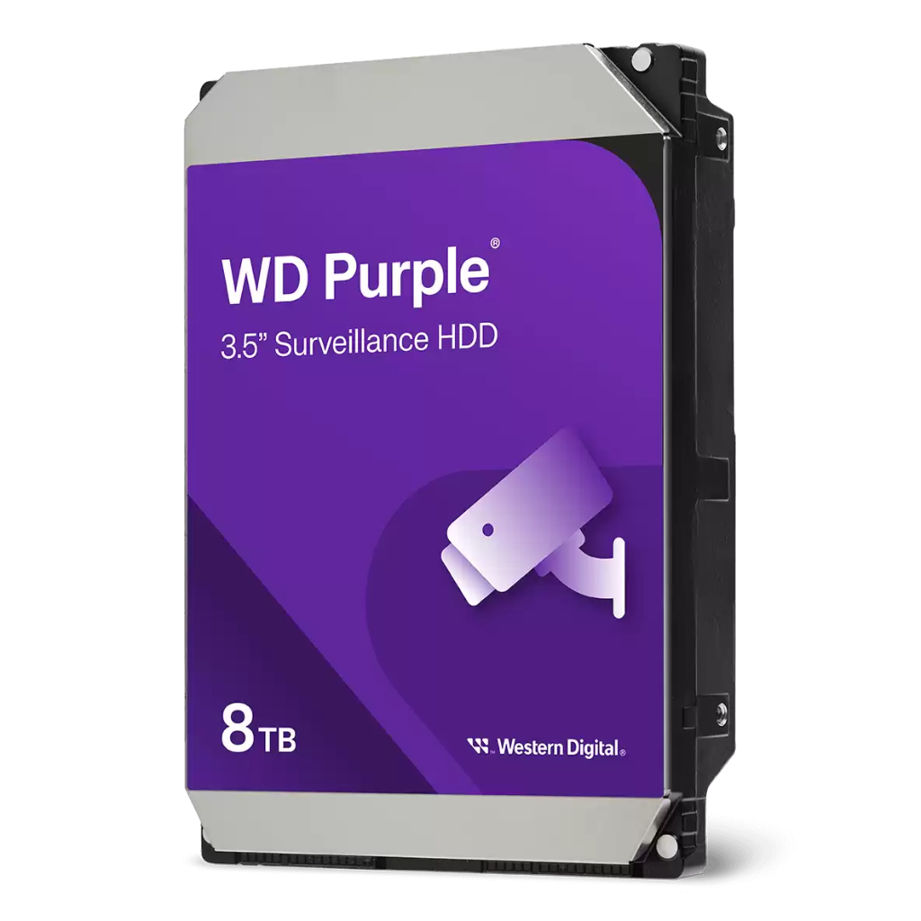 Disco duro 8TB WD Purple para Videovigilancia 3.5" SATA 256MB de caché