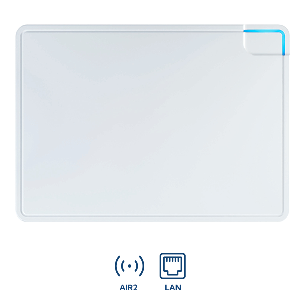 PrimeX – con conectividad LAN  y receptor via radio Air2-BS200X integrado