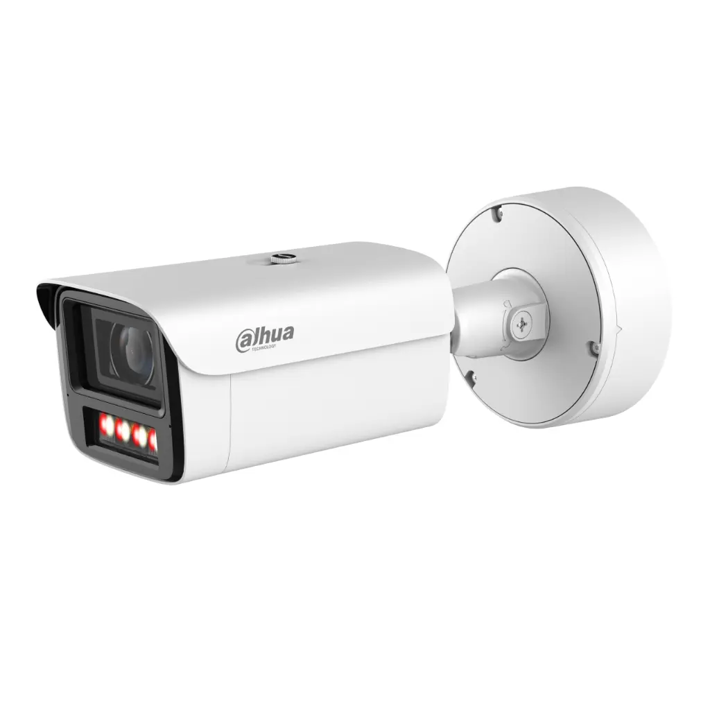 Tubular IP H265 4M WDR150dB Iluminación Dual LED60m/IR60m 2.7-12VFM IK10 IP67 PoE SD AUDIO DUALMIC/Altavoz E/S AI