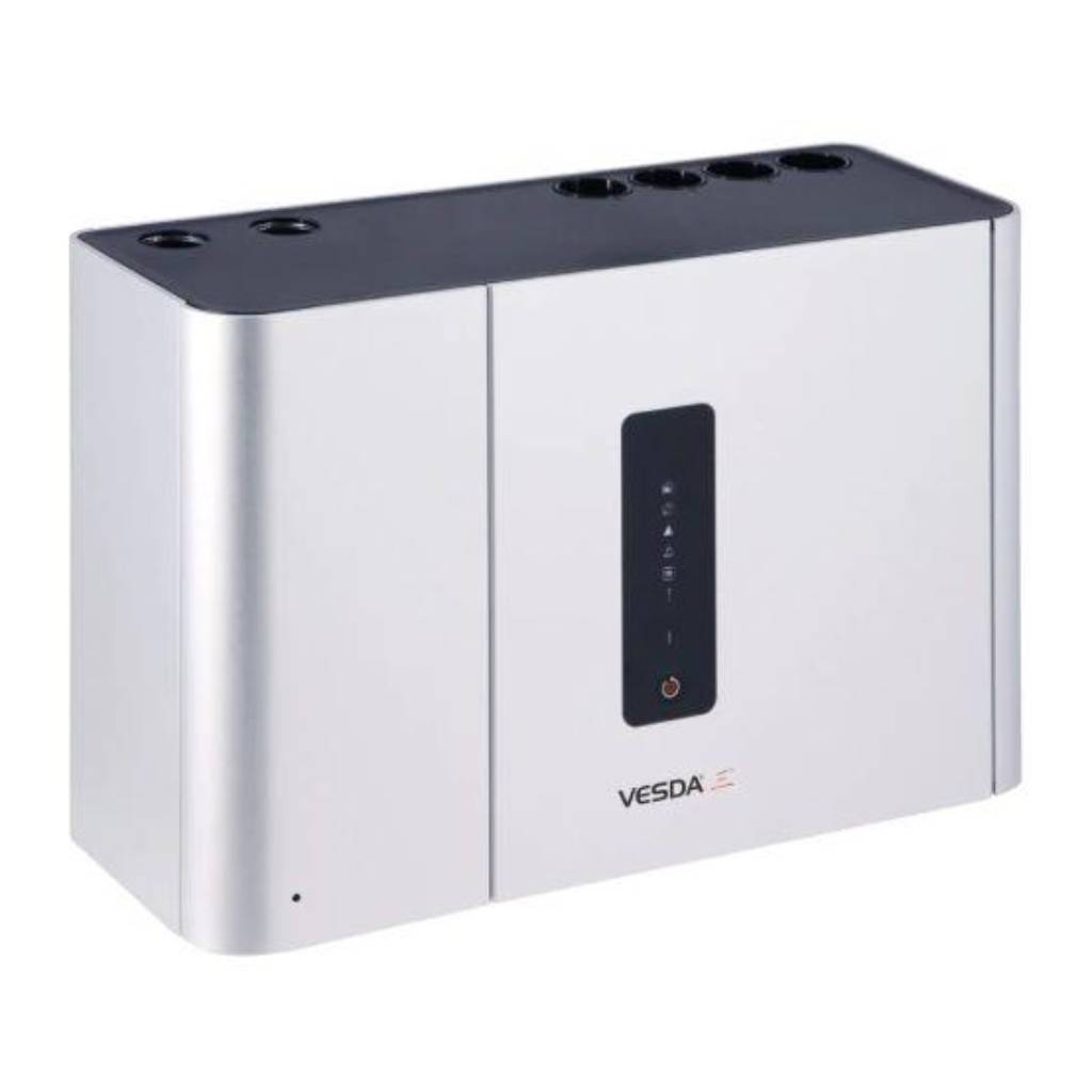 Sistema de aspiración VESDA-E VEU 1 canal, 4 Tuberías 800m. Frontal con LEDs