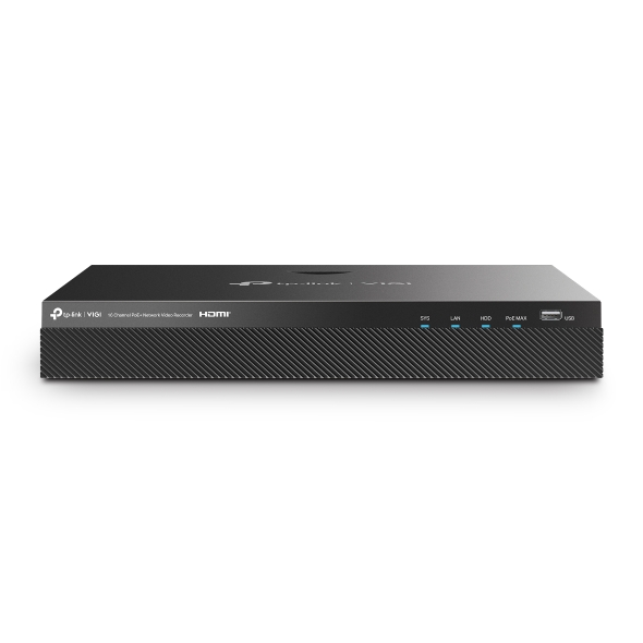NVR VIGI 16ch 160Mbps H265+ 4K HDMI 16PoE+90w 2HDD