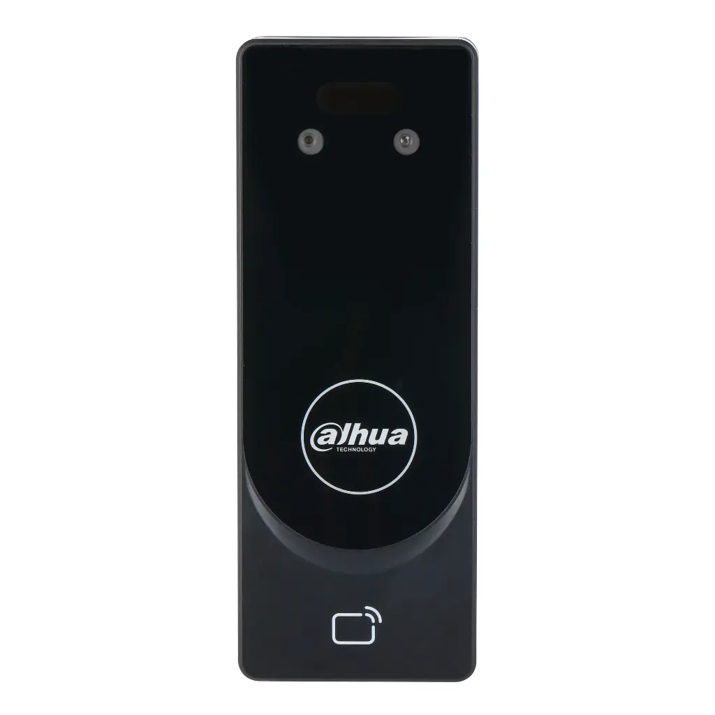 Lector Autónomo con cámara 2MP Dual-Lens Facial+Tarjeta(13.56MHz)+Remoto+QR+Bluetooth IP65