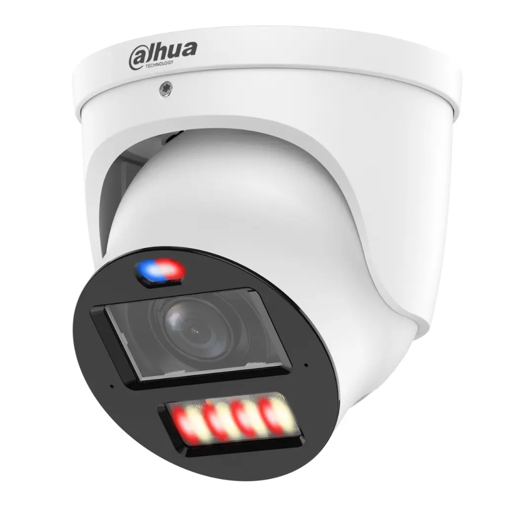 MiniDomo IP WizColor TiOC PRO H265 8M WDR Iluminación Dual LED50m/IR50m 2.7-12VFM IP67 PoE MIC/Altavoz AUDIO E/S AI