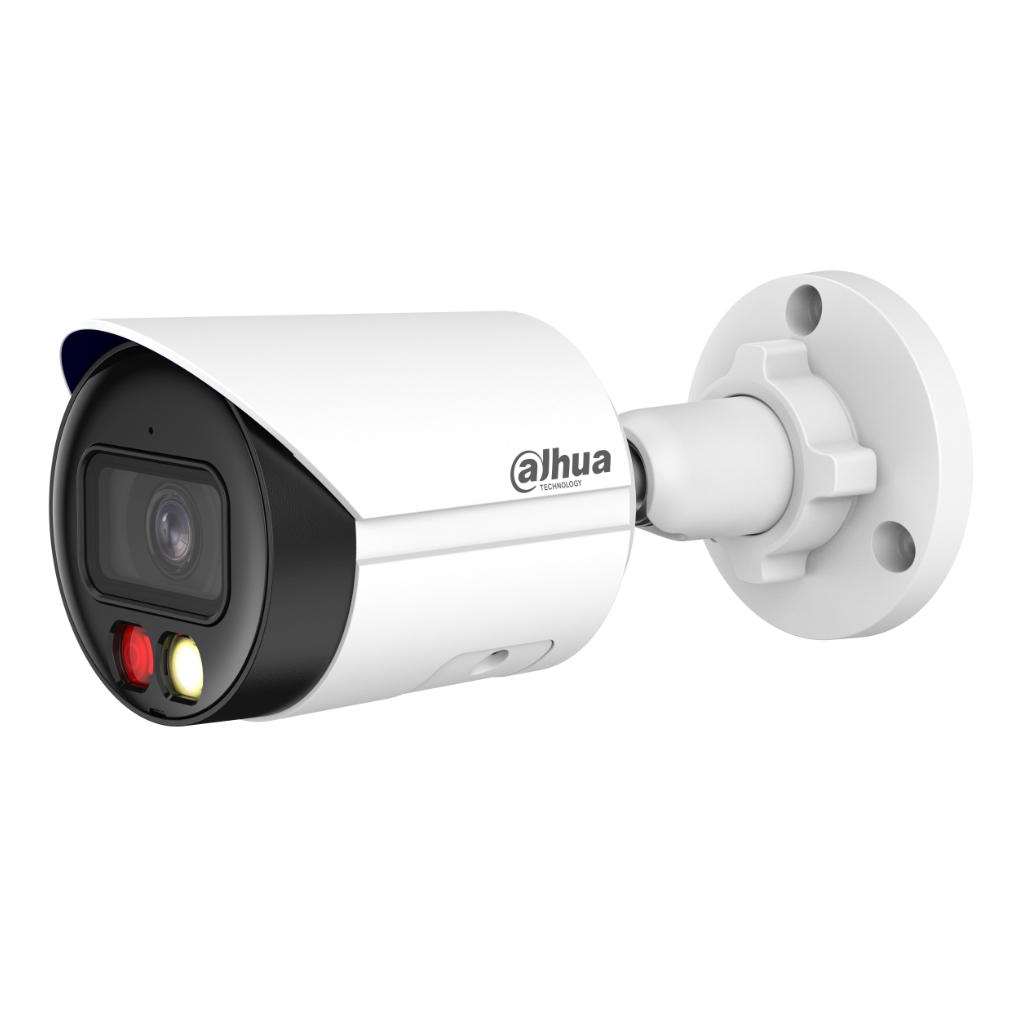Tubular IP 2M H265 WDR Iluminación Dual LED30m/IR30m 2.8mm IP67 PoE MIC AI