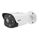 Cámara Térmografica IP DUAL 256x192 7mm + 4M 6mm IP67 IK10 12-24Vdc PoE AUDIO E/S