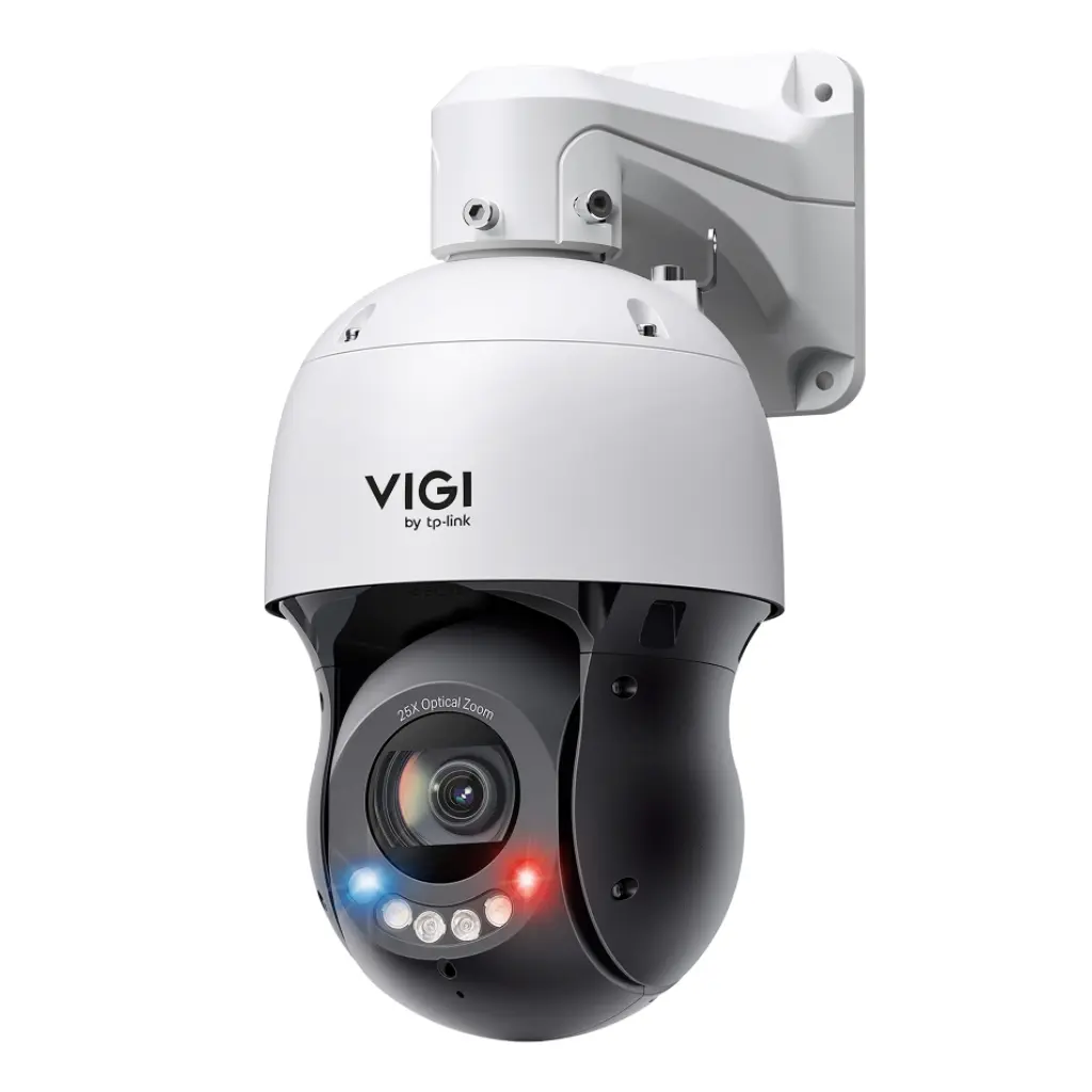 Domo PTZ IP 4MP Full-Color WDR IR100m/LED50m 25x IP66 IK08 ONVIF Audio MIC PoE