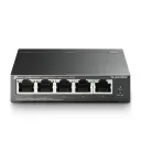 Switch de sobremesa Gigabit de 5 puertos con 4 puertos PoE+