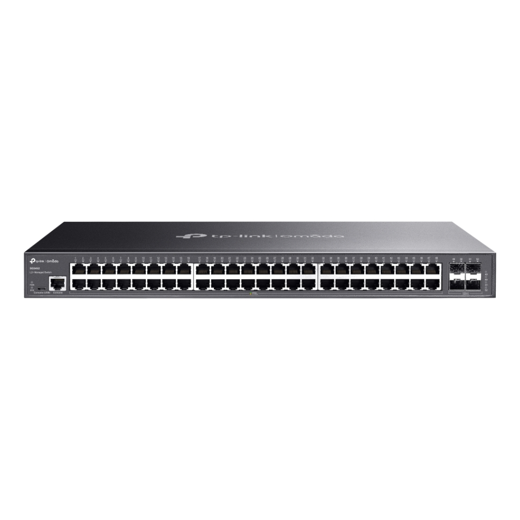 Switch Omada L2+ de 52 puertos Gigabit y 4 SFP