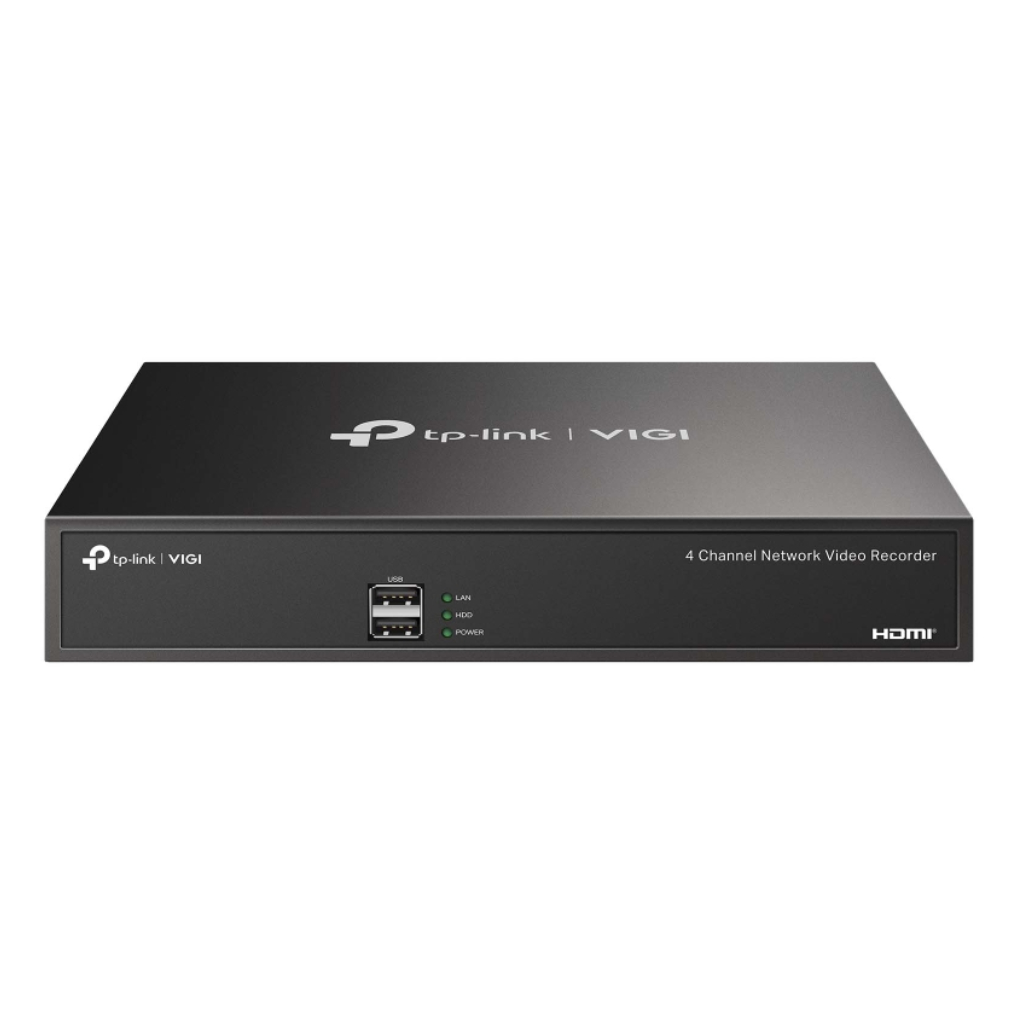 NVR VIGI 4ch 80Mbps H265+ 4K HDMI 12Vdc 1HDD
