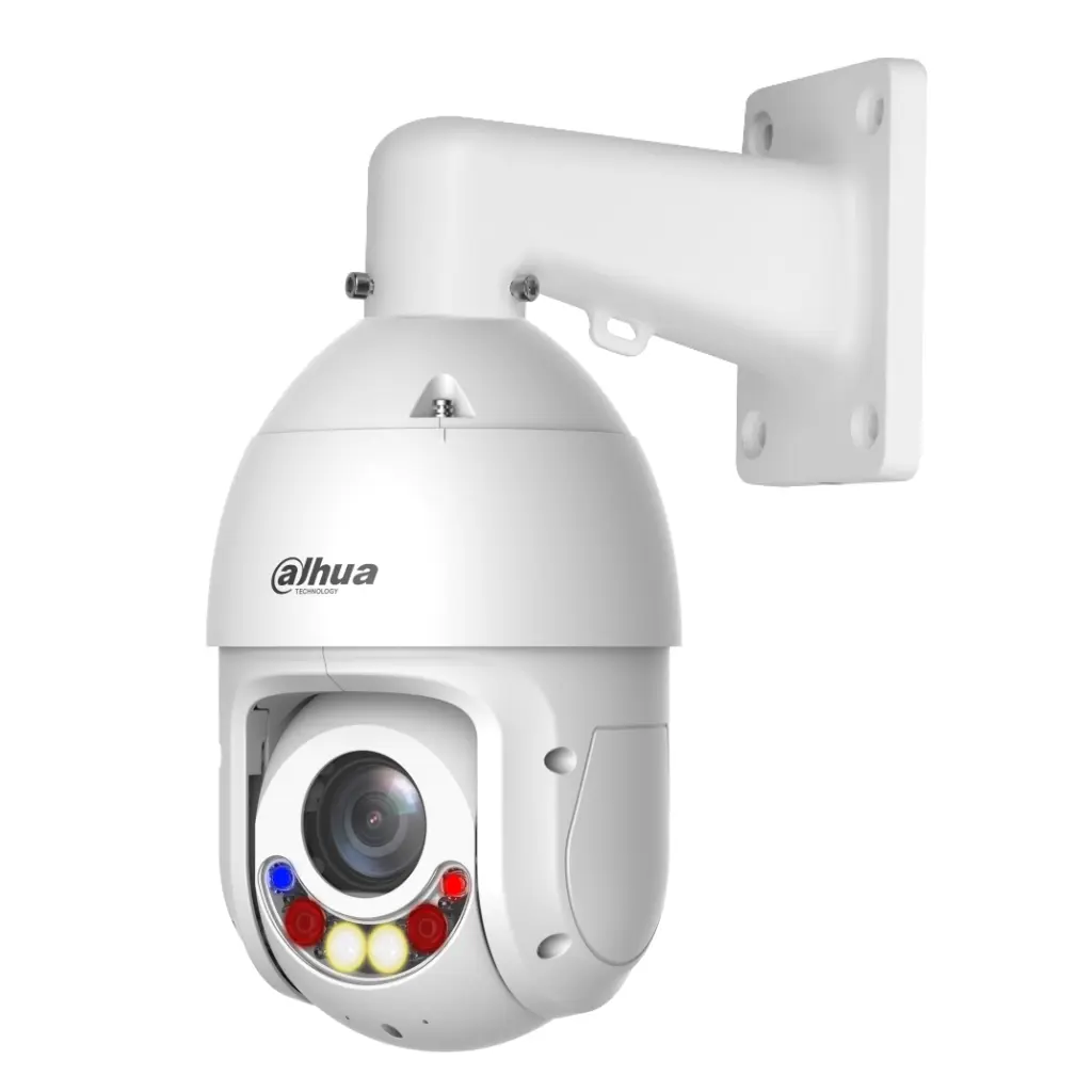 Domo PTZ IP 2M TiOC H265 WDR Iluminación Dual LED50m/IR100m 25x IP67 PoE+ AUDIO MIC/Altavoz E/S AI