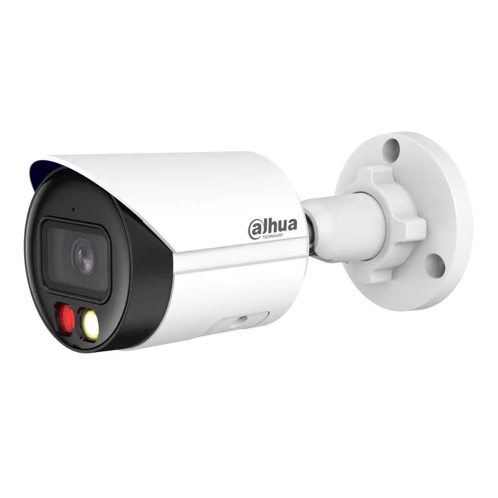 Tubular IP 2M H265 WDR Iluminación Dual LED30m/IR30m 3.6mm IP67 PoE MIC AI